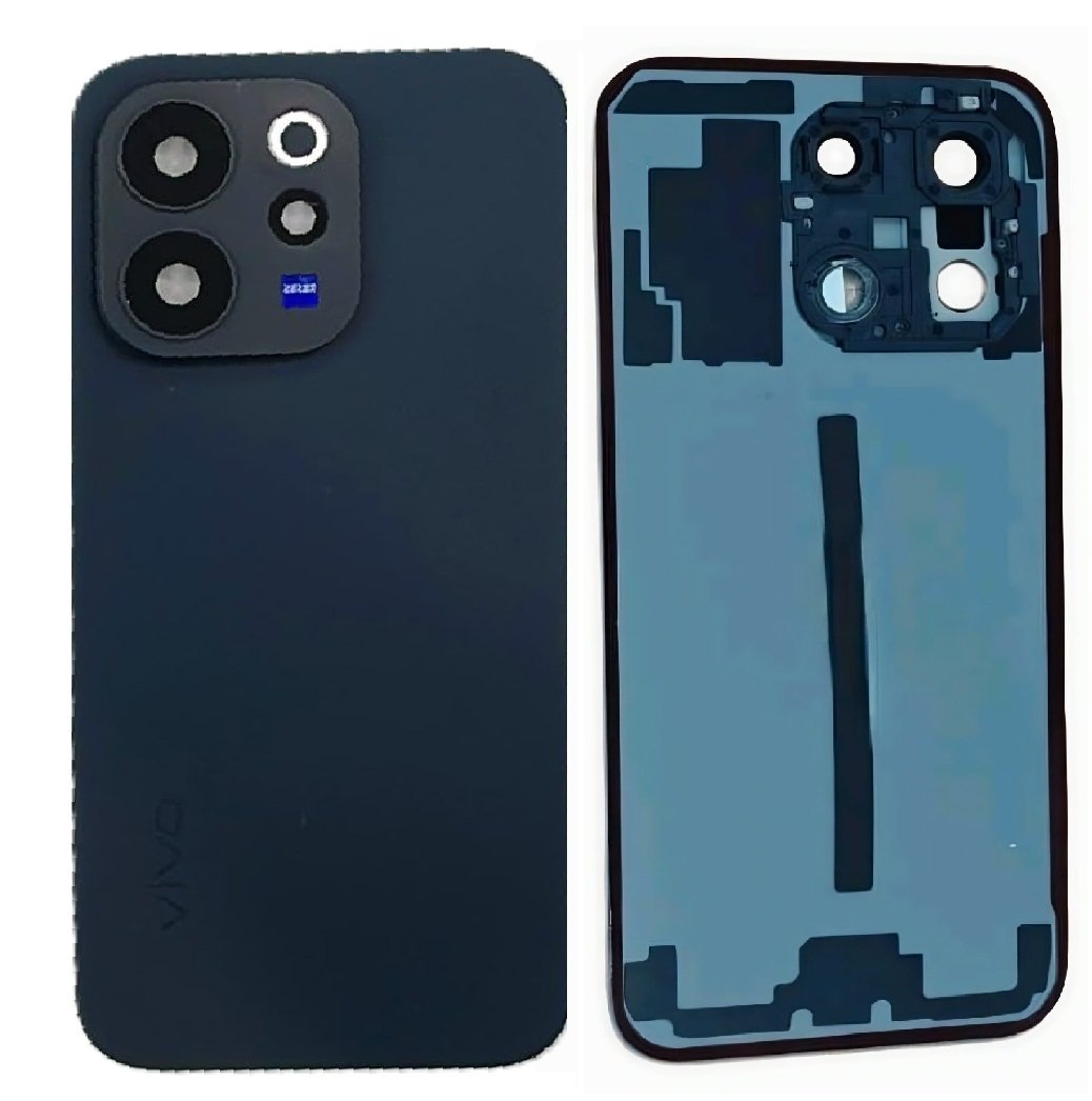 Compatible Replacement Vivo V70 Elite 5G Back Panel Battery Cover Replacement – Red, Black & Gold Color: BLACK